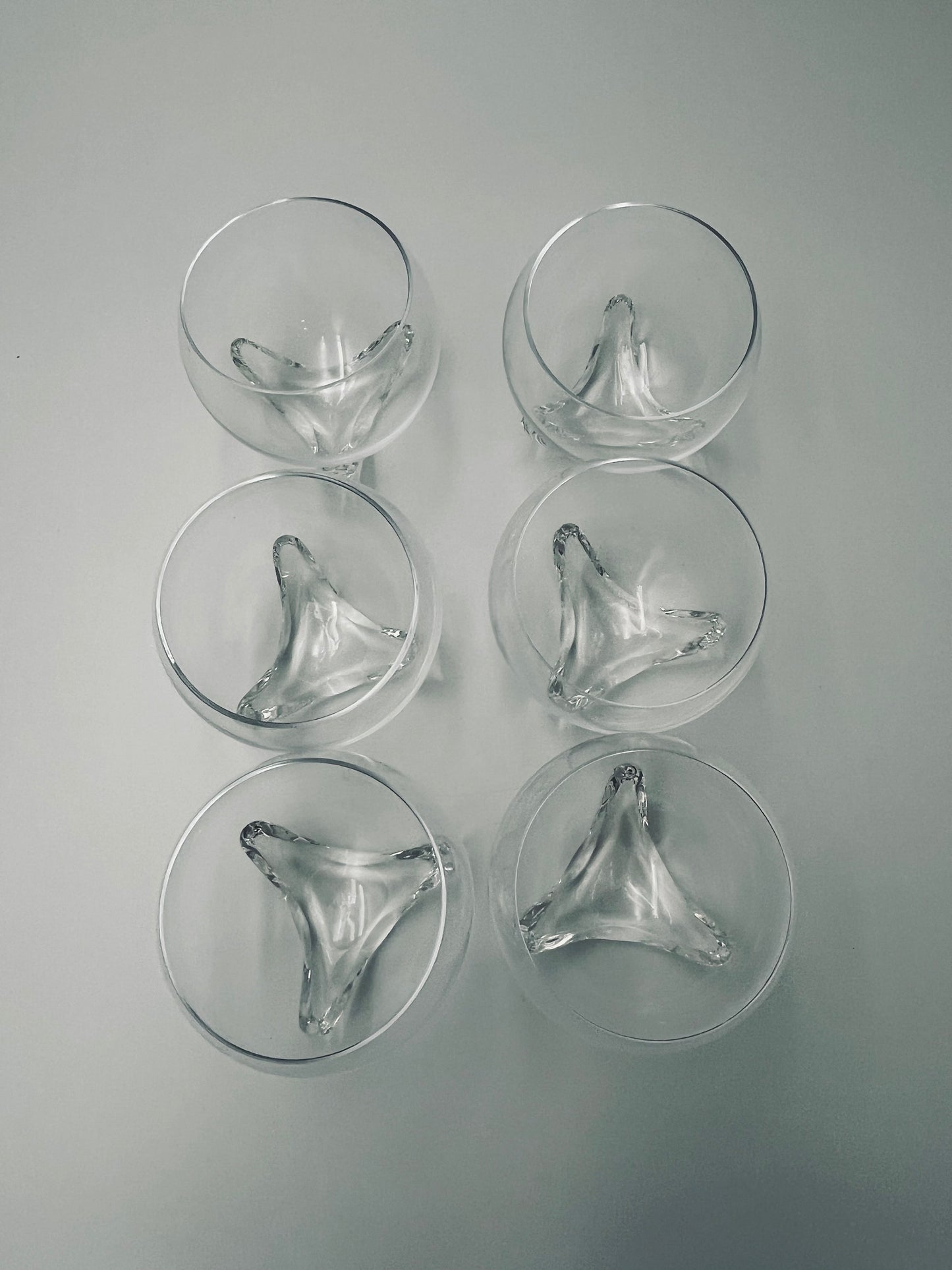 Verres tripodes, Bettina, design Future Systems, Alessi, 2008