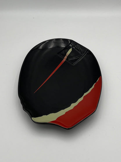 Set of 4 postmodern plates, Kato Kogei, Fujimori, Japan, 80s