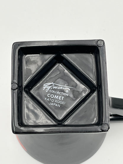 Set of 4 postmodern cups, Kato Kogei, Fujimori, Japan, 80s