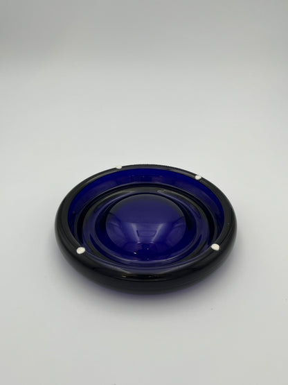 Vide-Poches 'Delos' Bleu, Danese Milano, E. Mari, Italy, 80s