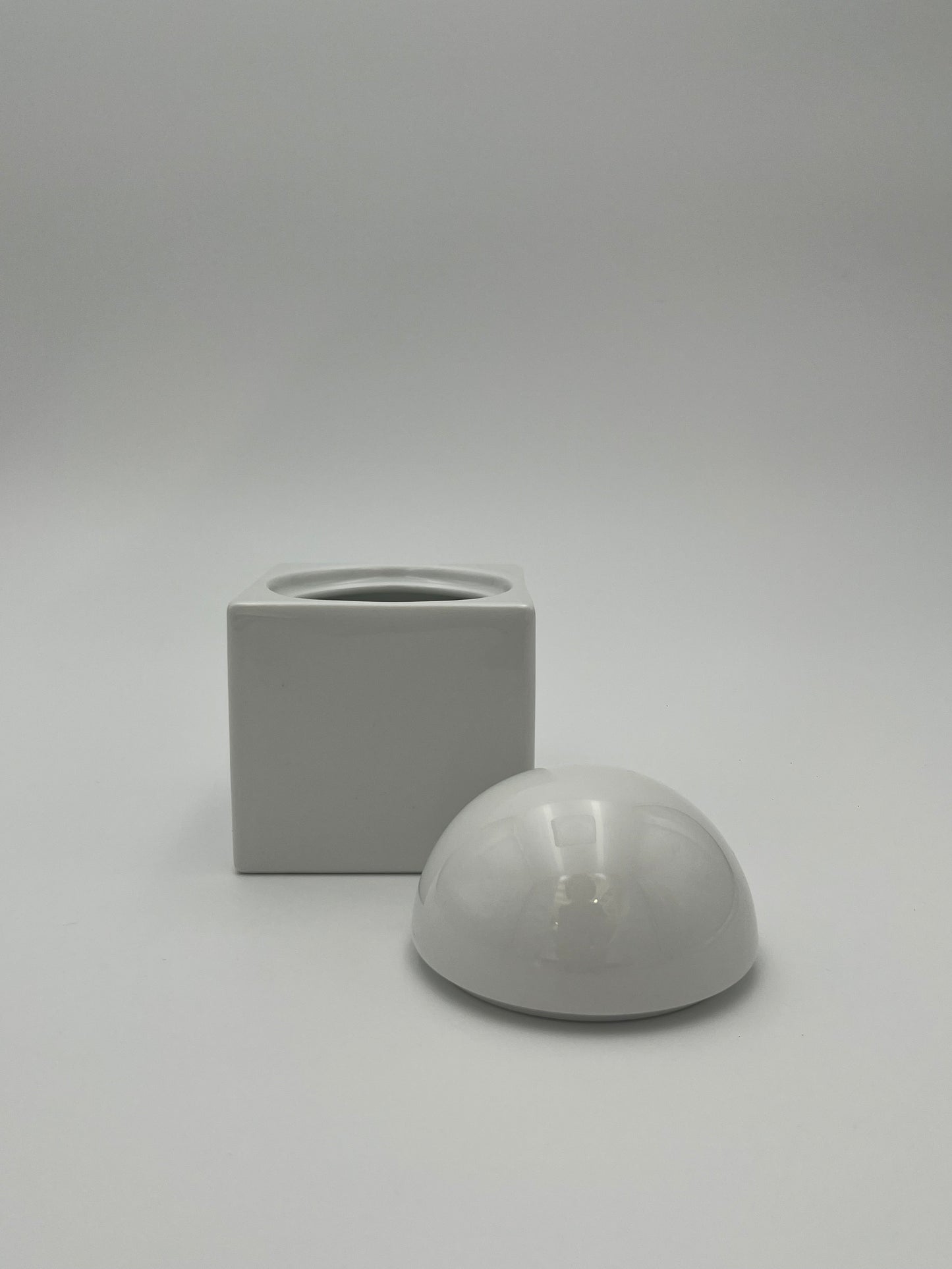 Set Sucrier & Cafetière Arzberg Céramique, Allemagne, 80s