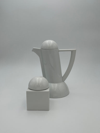 Set Sucrier & Cafetière Arzberg Céramique, Allemagne, 80s