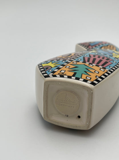 Bougeoir post moderne Rosenthal Dorothy Hafner, Allemagne, 70s
