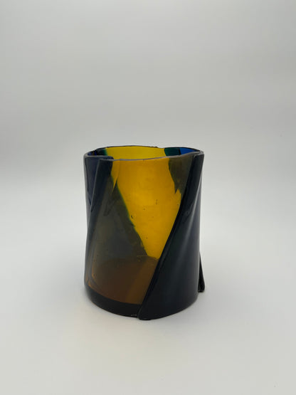 Vase en résine Twirl, Corsi Design, Enzo Mari, Italie