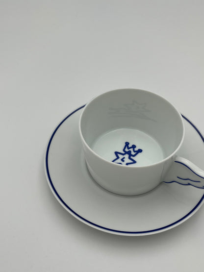 Tasses à Café et Thé, Ancienne Manufacture Royale de Limoges, J-C. Castelbajac, France, 2000s
