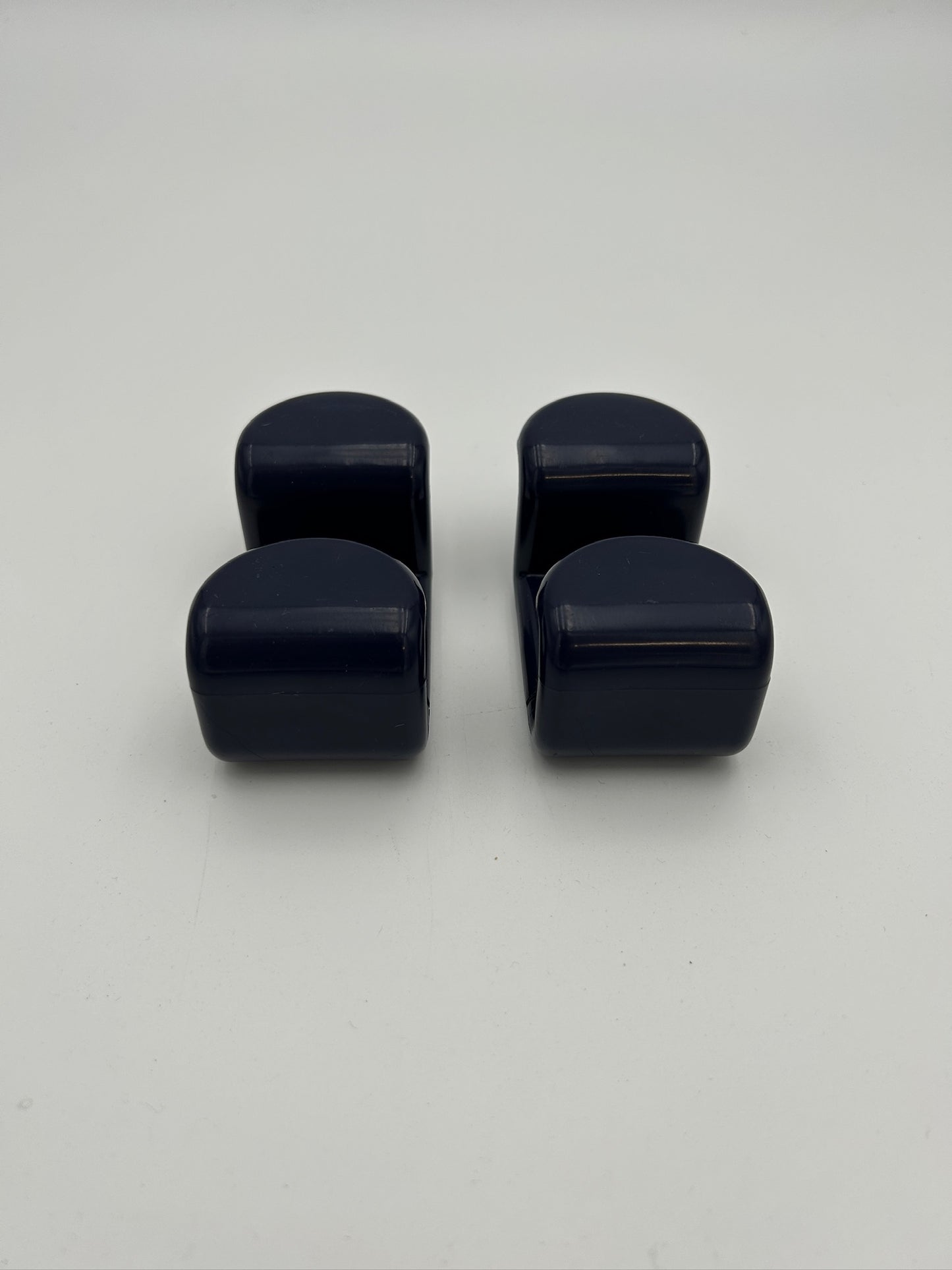 Duo de patères marine, Ambrogio Rossari, GEDY, 70s