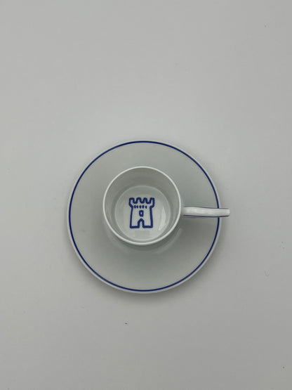 Tasses à Café et Thé, Ancienne Manufacture Royale de Limoges, J-C. Castelbajac, France, 2000s