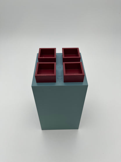Boite de Rangement 'Euclid', Alessi, M. Graves, Italy, 90s