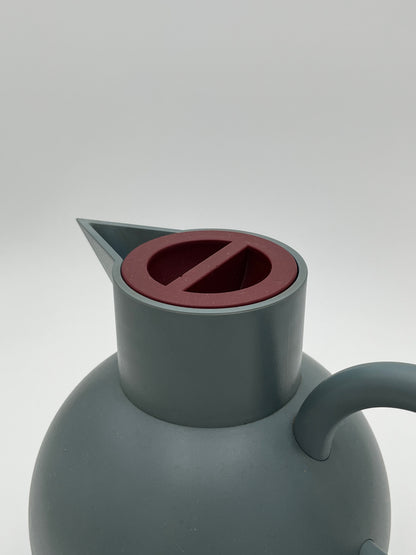 Thermos bleu 'Euclid', Alessi, M.Graves, 90s