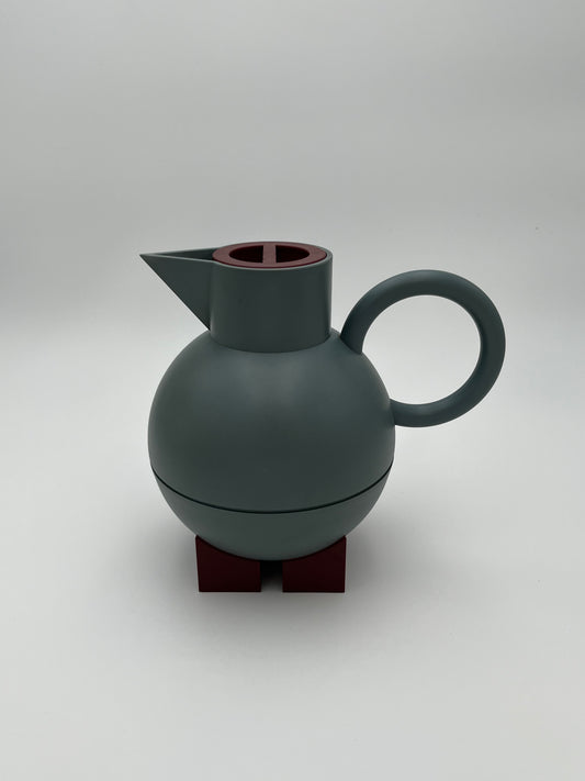Thermos bleu 'Euclid', Alessi, M.Graves, 90s