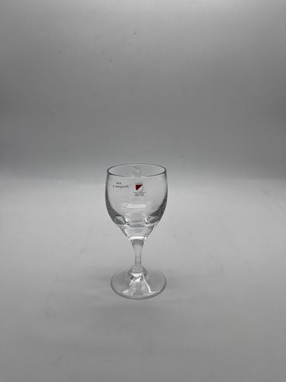 Verres à eau en cristal, Angelo Mangiarotti, Il Colle, 70s