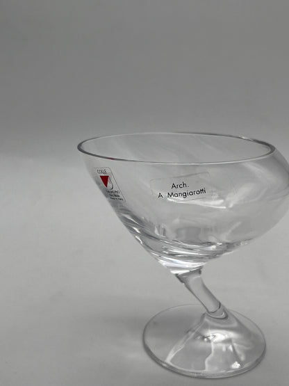 Verres à martini ou vin, Angelo Mangiarotti, Il Colle, 60s