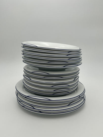 Assiettes Tendentse Alessi, Guido Venturini, Italy, 2002