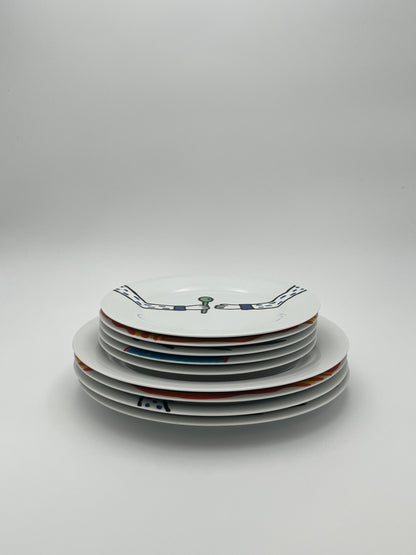 Assiettes, Rosenthal Studio-Linie, Bjorn Winblad, Allemagne, 90s