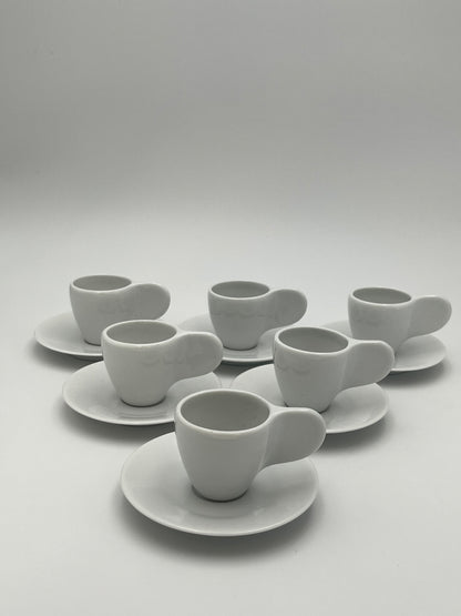 Tasses à café, expresso, Axis Edition, C. Colucci, Switzerland, 2000s