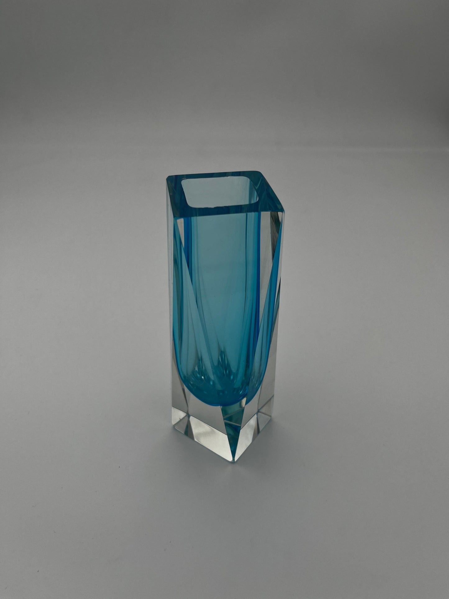 Vase sommerso, Flavio Poli, Verre de Murano, Italie 60s