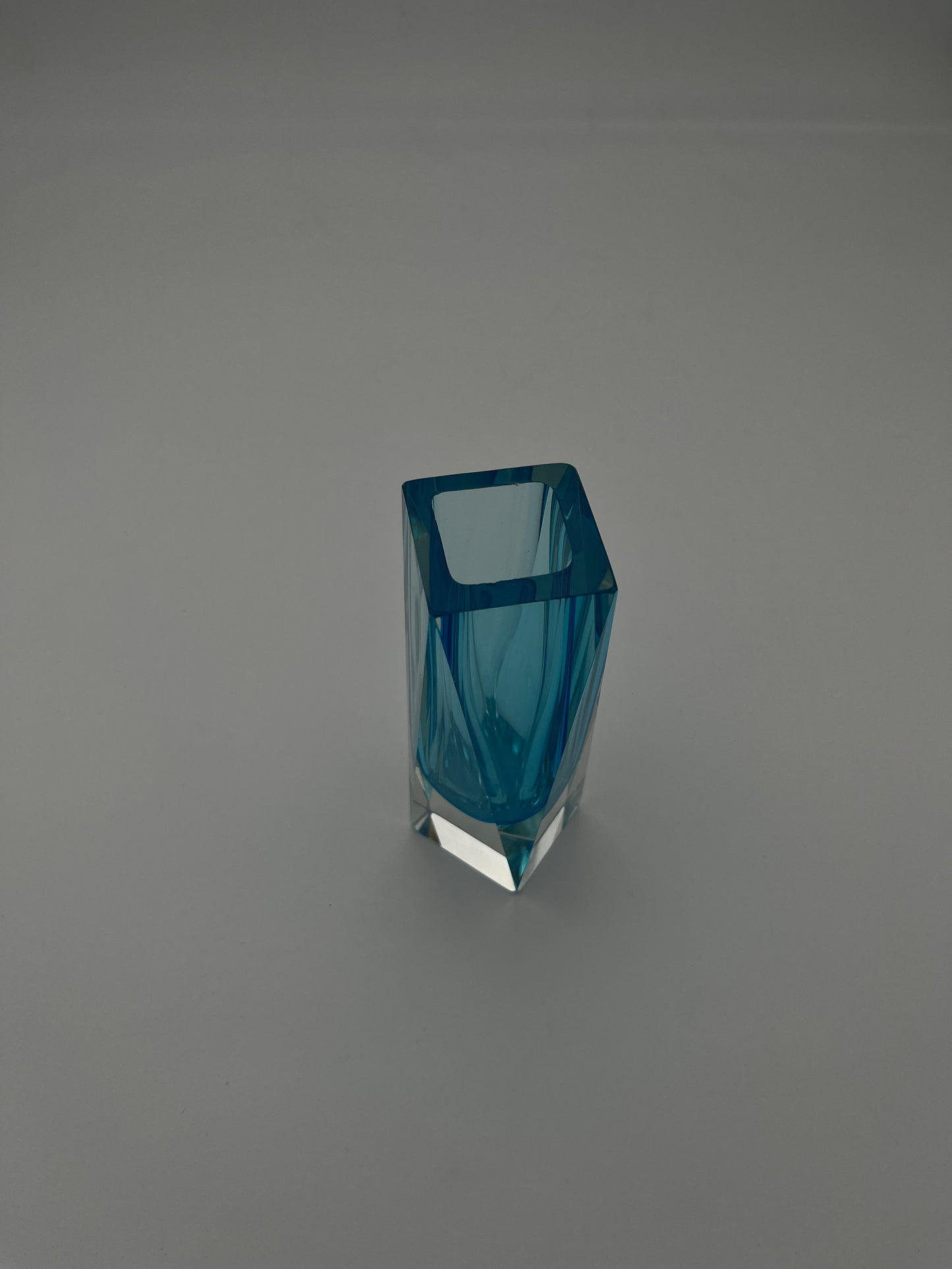 Vase sommerso, Flavio Poli, Verre de Murano, Italie 60s