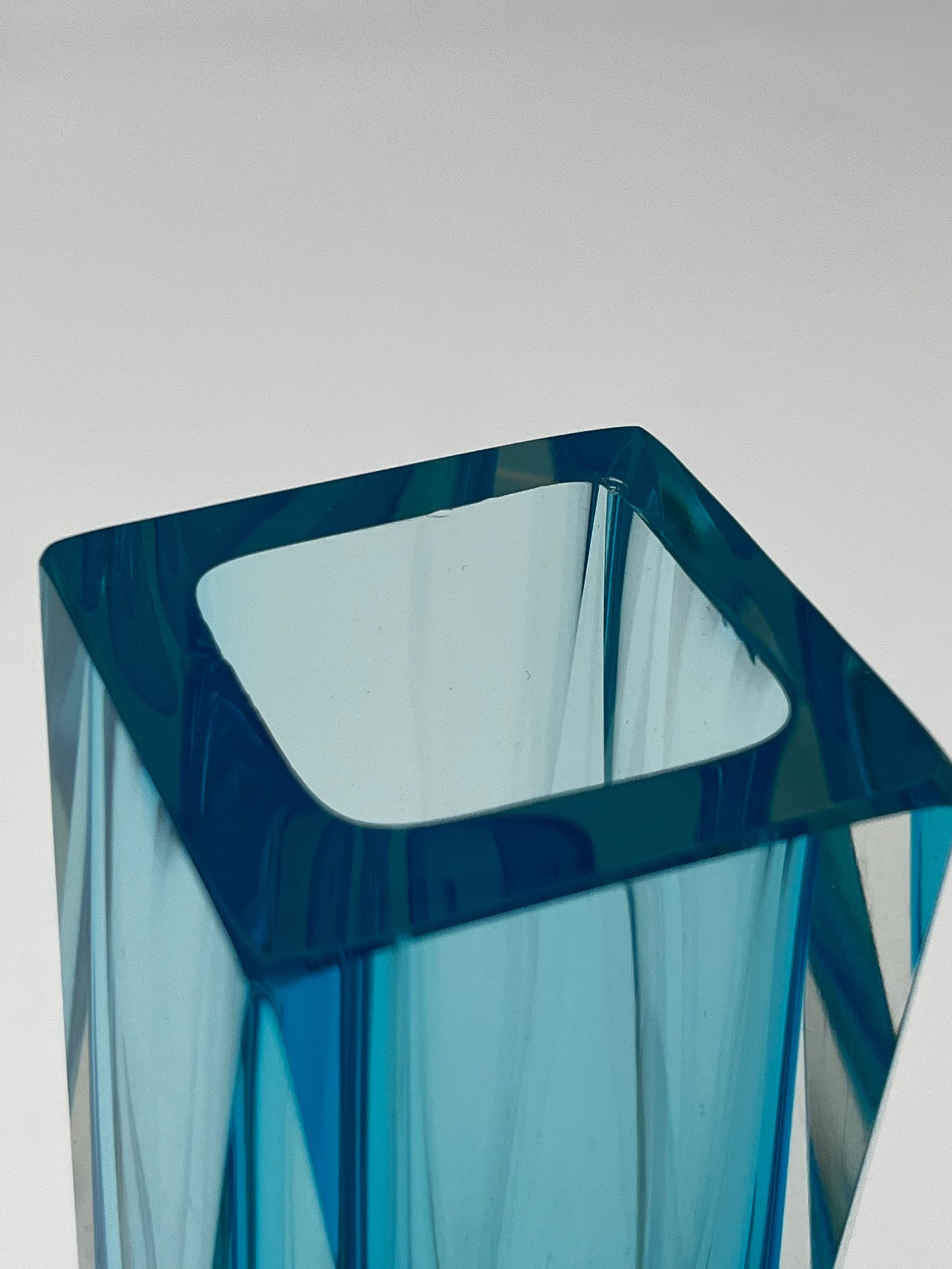 Vase sommerso, Flavio Poli, Verre de Murano, Italie 60s