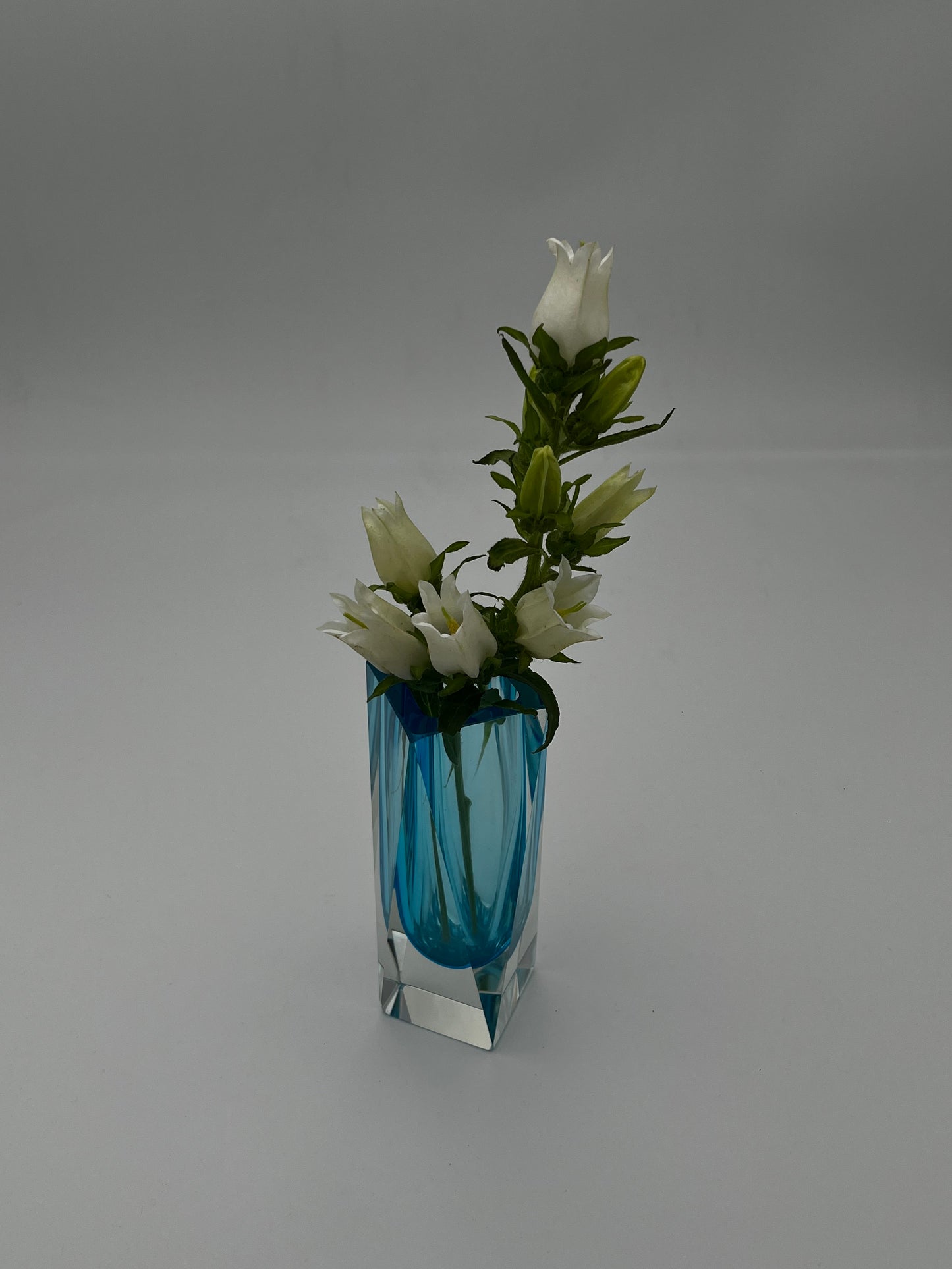 Vase sommerso, Flavio Poli, Verre de Murano, Italie 60s