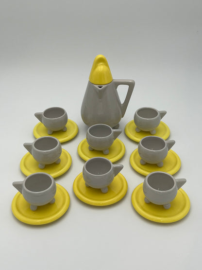 Set Café postmoderne, MAS, Massimo Materassi, Italie, 80s