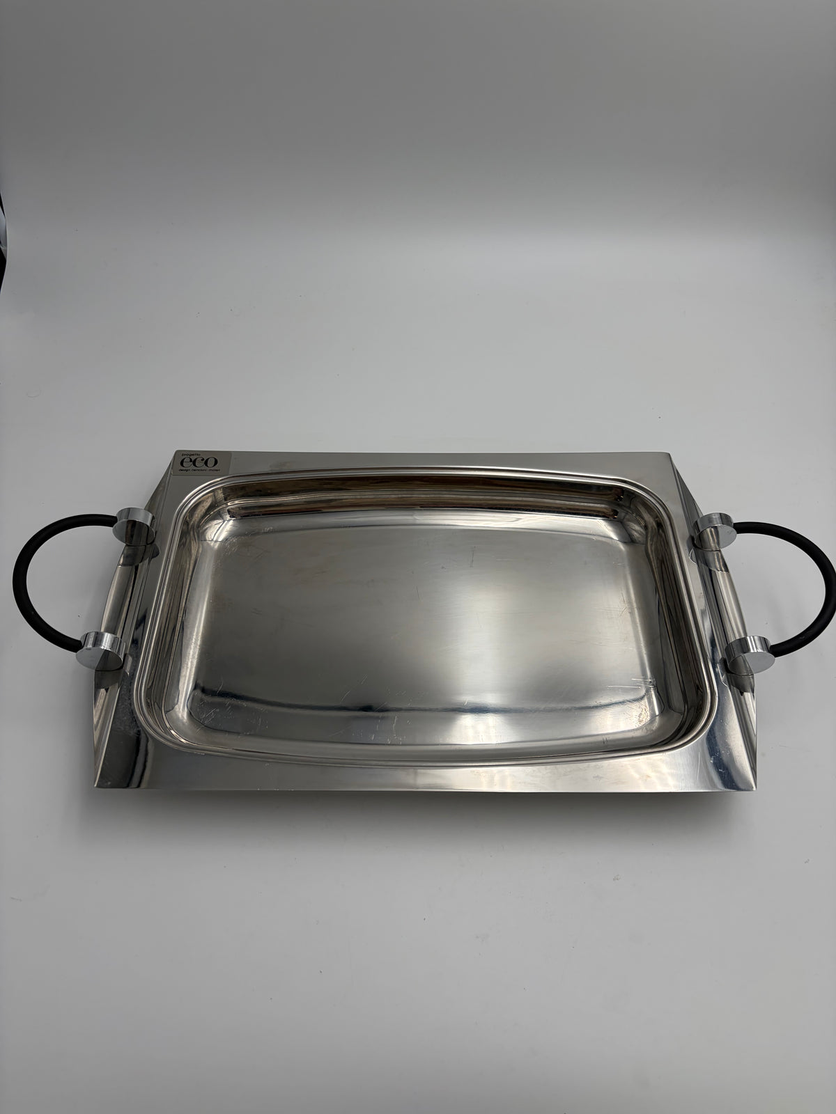 Enzo Mari modernist tray, Zani &amp; Zani, Italy, 80s