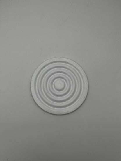 Dessous de plat blanc, space age, Delta Design