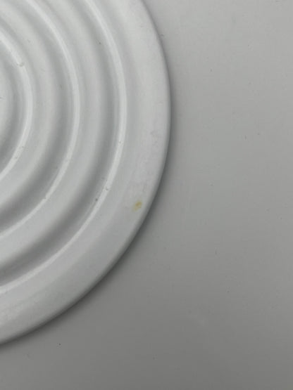 Dessous de plat blanc, space age, Delta Design