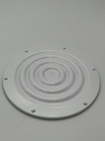 Dessous de plat blanc, space age, Delta Design