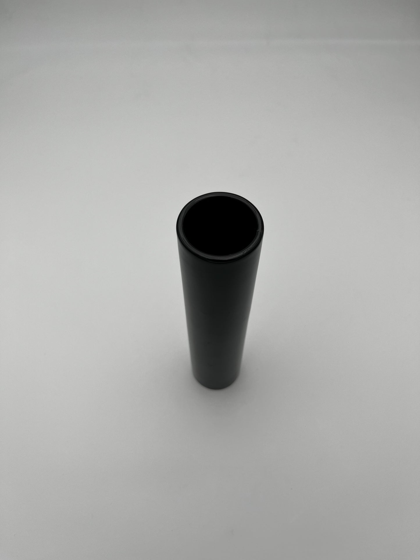 Soliflore Céramique Sicart Noir, Italie, 70s