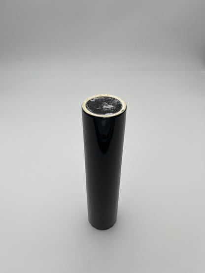 Soliflore Céramique Sicart Noir, Italie, 70s