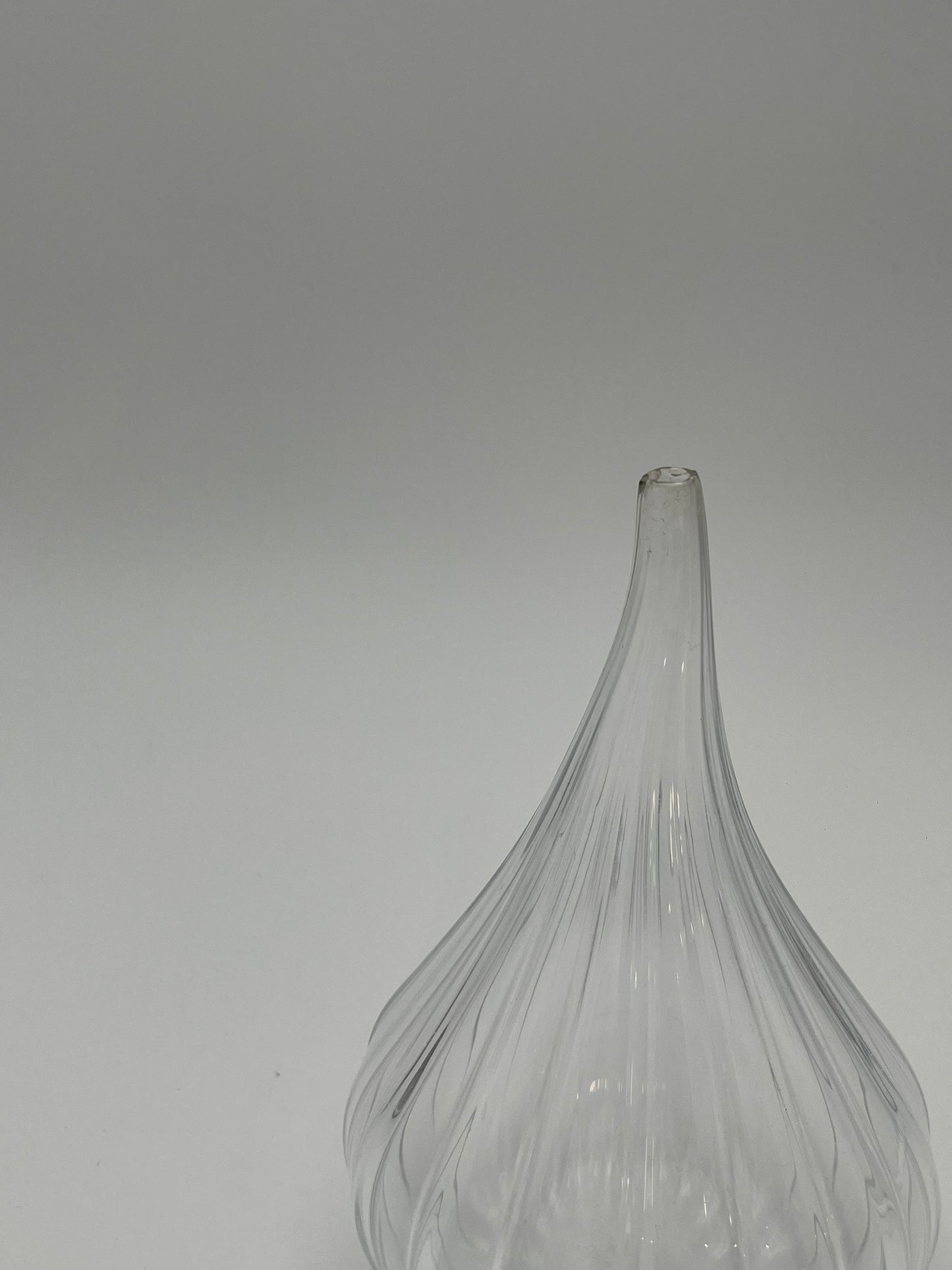 Duo Vases Drop Verre de Murano, Salviati, R. Stellon, Italy 2004