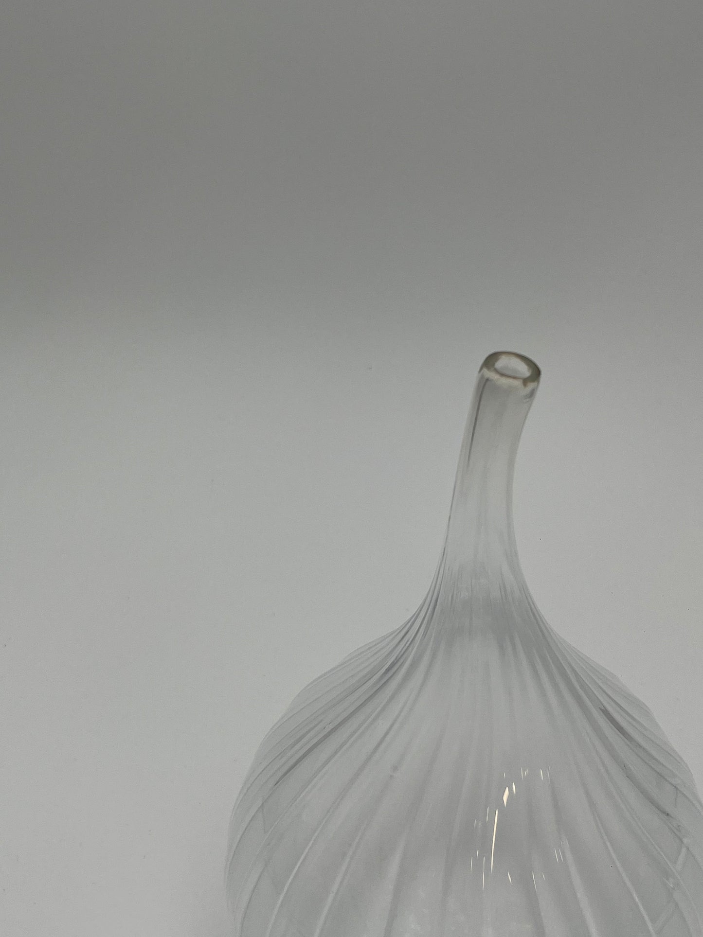 Duo Vases Drop Verre de Murano, Salviati, R. Stellon, Italy 2004