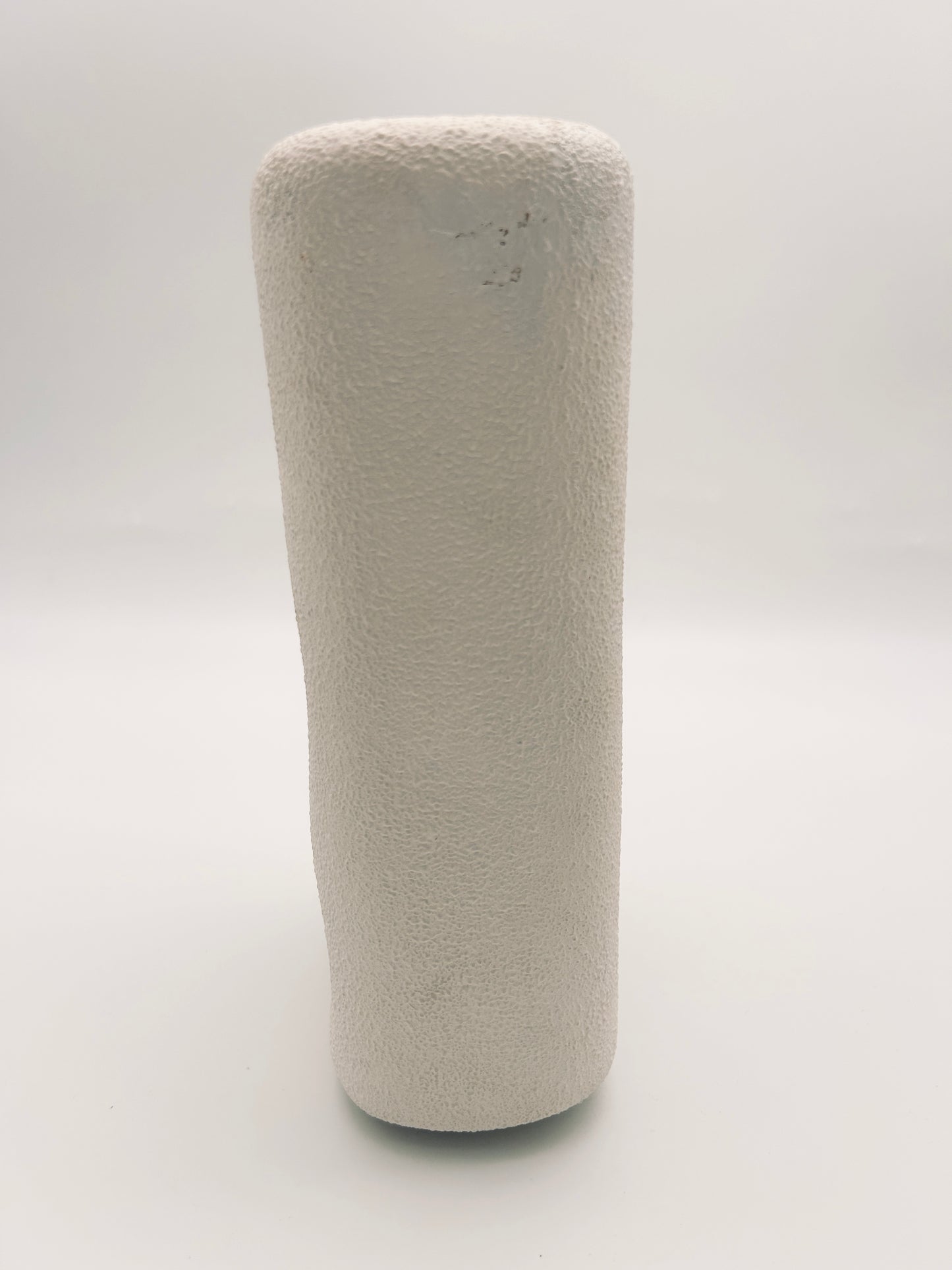 Vase blanc en céramique, Roberto Rigon, Betoncello, 60s