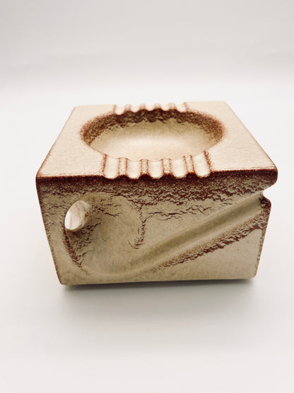 Cendrier en céramique, Roberto Rigon, Bertoncello, 70s