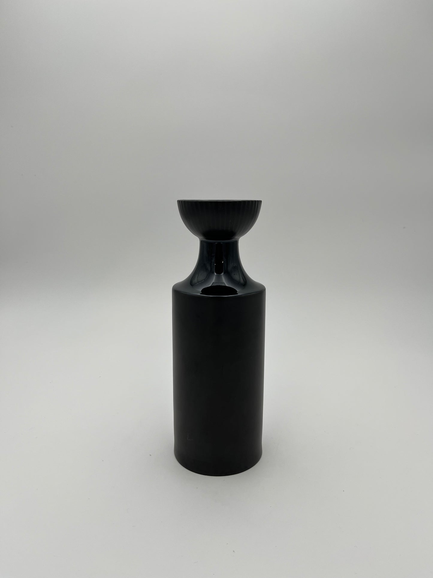 Vase Noir Rosenthal Studio-linie, Tapio Wirkkala, Allemagne, 70s