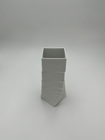 Vase moderniste Rosenthal Studio-linie, Christa Hausler, Allemagne, 80s