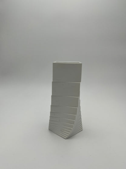 Vase moderniste Rosenthal Studio-linie, Christa Hausler, Allemagne, 80s