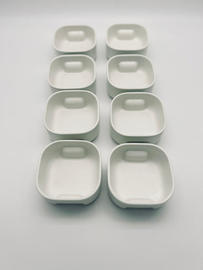 Coupes à dessert, Square, Makio Hasuike, Arnolfo di Cambio, Laveno, 70s