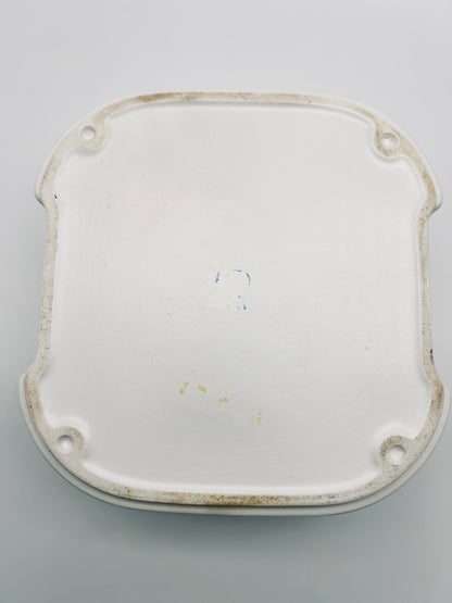 Saladier, square, Makio Hasuike, Arnolfo di Cambio, Ceramiche Ravelli, 70s