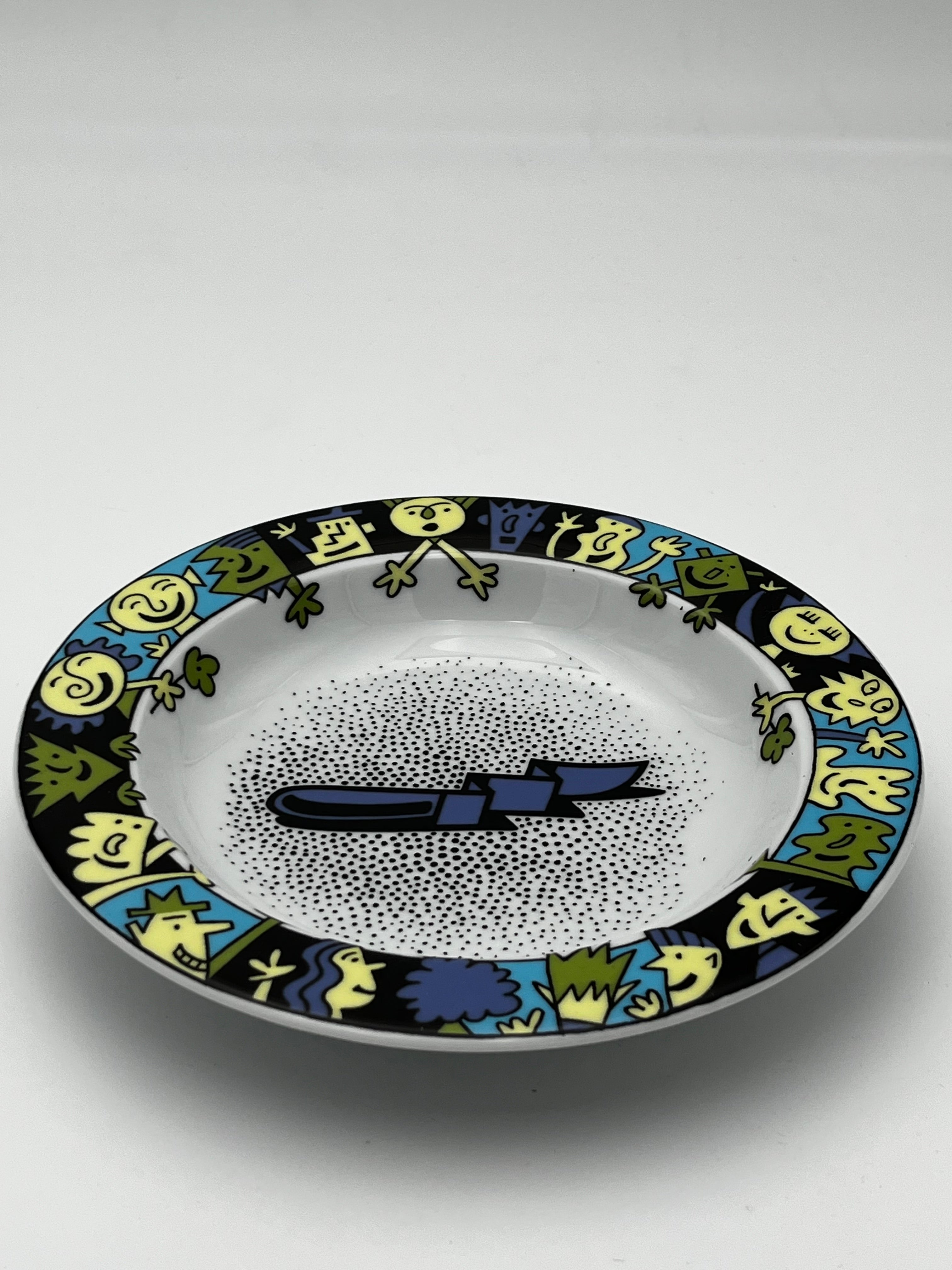 BOPLA! deep/pasta plates, 1990s, Switzerland – ERETIK DESIGN