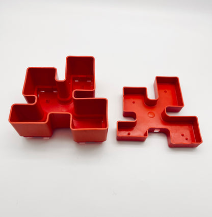 Jardinière rouge, Michael McCann, Vastill, 70s