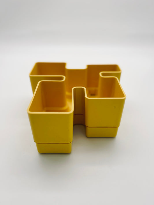 Jardinière jaune Michael McCann, Vastill, 70s