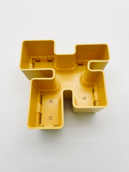 Jardinière jaune Michael McCann, Vastill, 70s