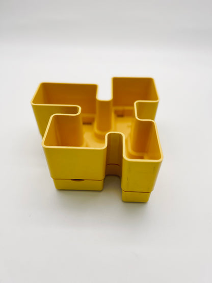 Jardinière jaune Michael McCann, Vastill, 70s
