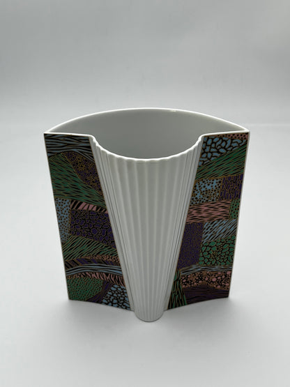Vase géométrique Serie Maxim's, Hutschenreuther, 70