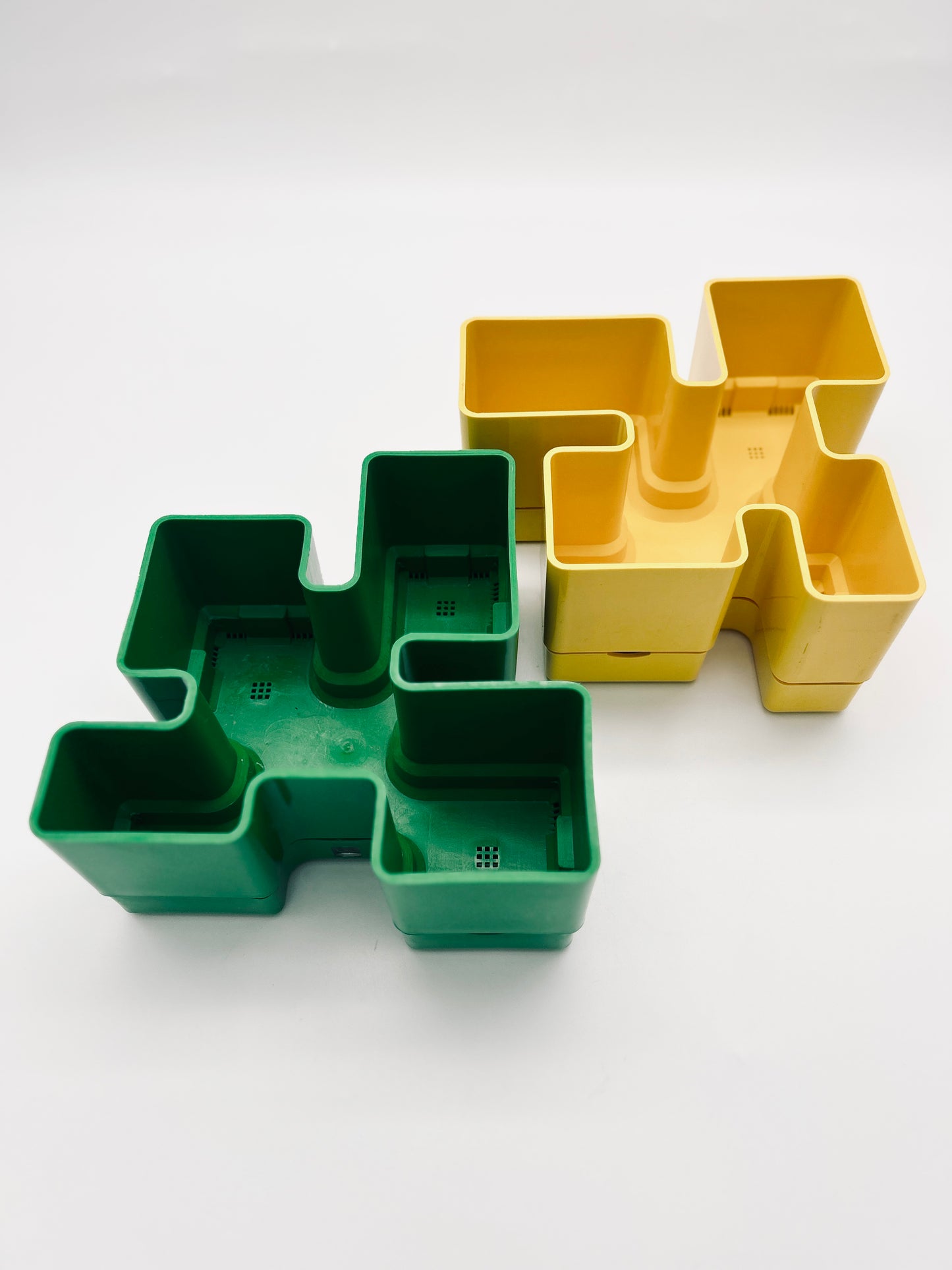 Jardinière jaune Michael McCann, Vastill, 70s