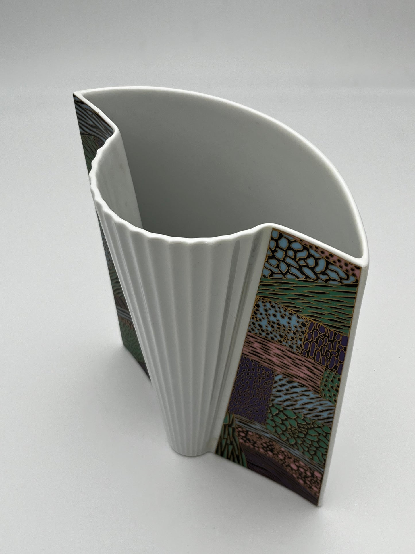 Vase géométrique Serie Maxim's, Hutschenreuther, 70