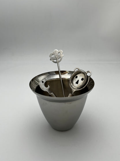 Seau à glace, Cromargan WMF, Allemagne, 60s