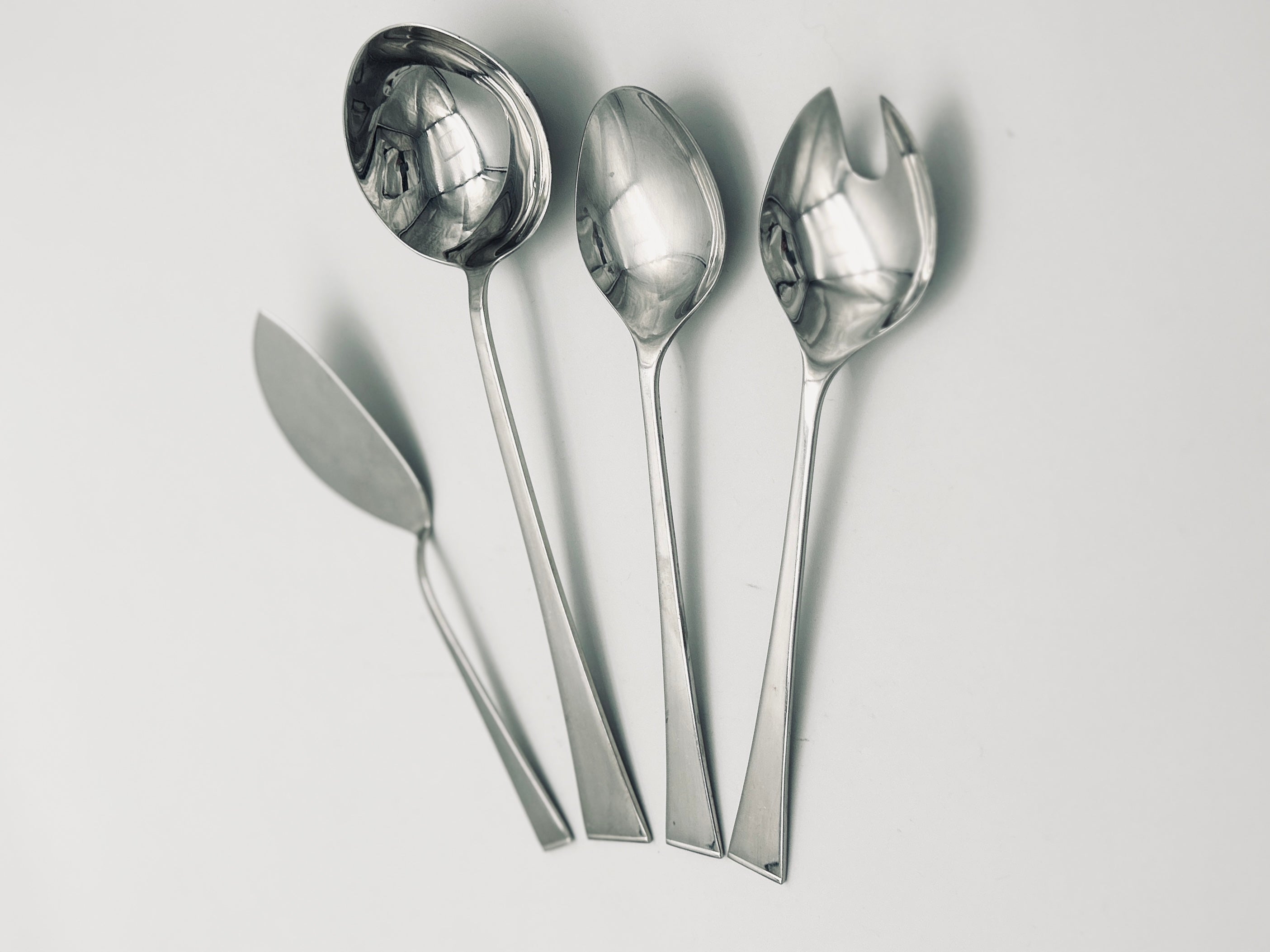 Zani & Zani serving cutlery, Sabrina line, by Nencioni and