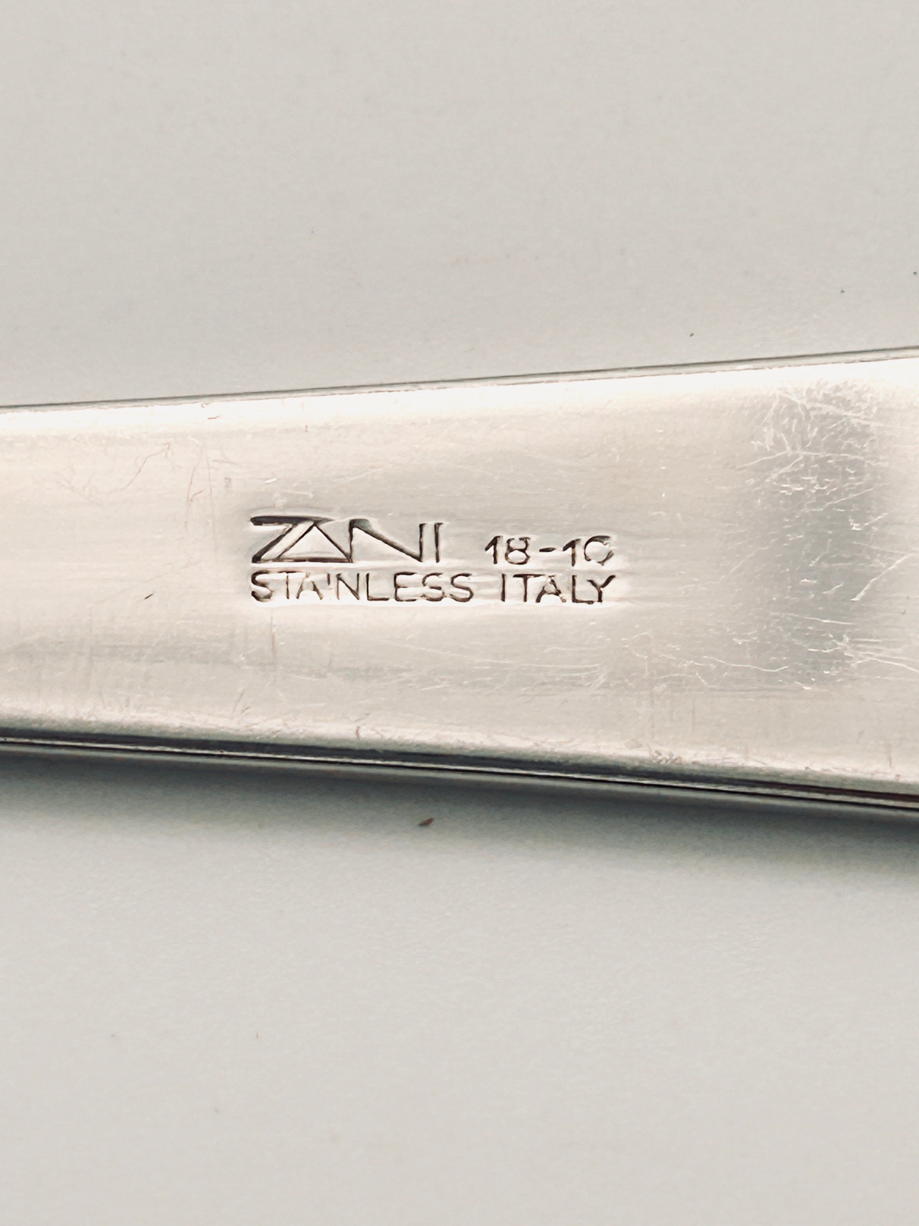 Zani & Zani serving cutlery, Sabrina line, by Nencioni and